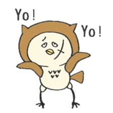 Ow-ow-owl. sticker #15663328