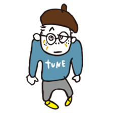 my name is yoco_tune sticker #15663373