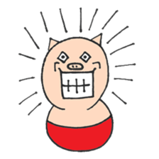 a group of animals. sticker #15663763