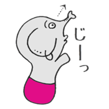 a group of animals. sticker #15663790