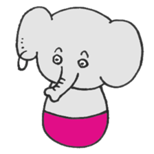 a group of animals. sticker #15663791