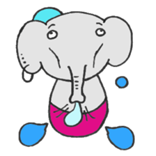 a group of animals. sticker #15663792