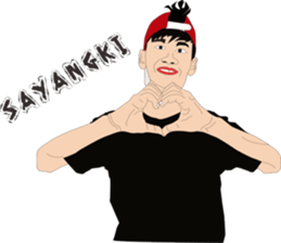 Cogan bugis sticker #15664424