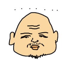 father hisoshi sticker #15664495