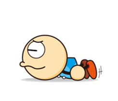 [BIG HEAD YUAN] Life language part two sticker #15666072