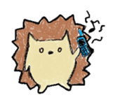 rakugaki-harinezumi sticker #15666405