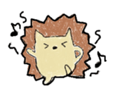 rakugaki-harinezumi sticker #15666420