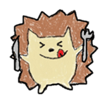 rakugaki-harinezumi sticker #15666423