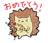 rakugaki-harinezumi sticker #15666426