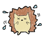 rakugaki-harinezumi sticker #15666439