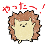 rakugaki-harinezumi sticker #15666440