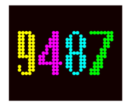 LED 9487 sticker #15667492