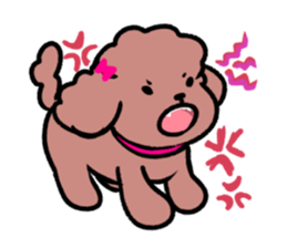 Pretty dogs sticker sticker #15668019