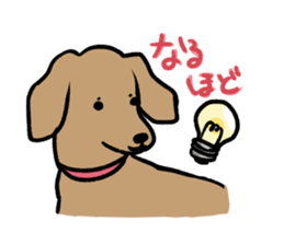 Pretty dogs sticker sticker #15668027