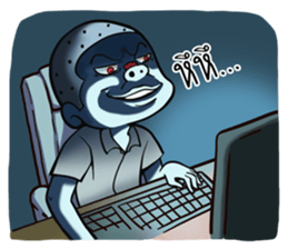 Troll Boy. sticker #15668131