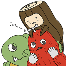 KUBBE GACHAPIN MUKKU sticker #15668331