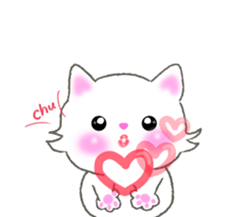 love love cats! 4 sticker #15668626