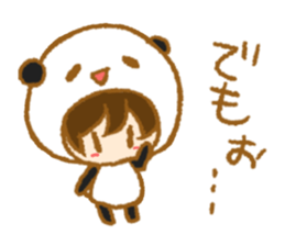 PandA's costume sticker #15669155