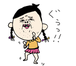 Annoyng and cute Cross dresser kuroko sticker #15670173