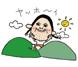 Annoyng and cute Cross dresser kuroko sticker #15670183