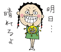 Annoyng and cute Cross dresser kuroko sticker #15670201