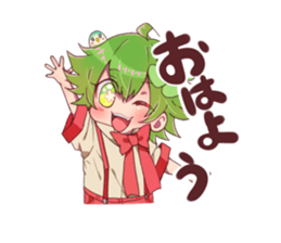 yotsuba with friend sticker #15670228