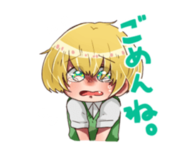 yotsuba with friend sticker #15670230