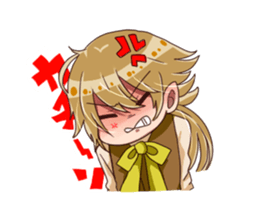 yotsuba with friend sticker #15670231