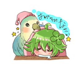 yotsuba with friend sticker #15670233