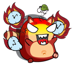 COCO - THE RED RACCOON sticker #15670509