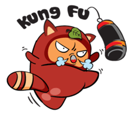 COCO - THE RED RACCOON sticker #15670526