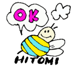 I am Hitomi ! Happy Stickers sticker #15671387