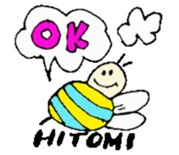 I am Hitomi ! Happy Stickers sticker #15671387