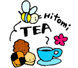 I am Hitomi ! Happy Stickers sticker #15671396