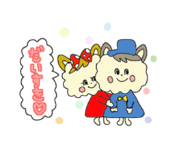 Mr.Mokomoko and Ms.Moko sticker #15671891