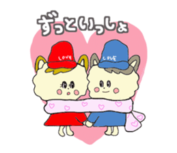 Mr.Mokomoko and Ms.Moko sticker #15671899