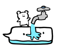 Sticker of bear!! sticker #15672755