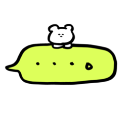 Sticker of bear!! sticker #15672759