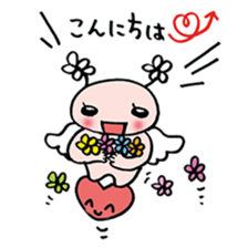 Happy angel bonze (^^)/ for work part1 sticker #15673571