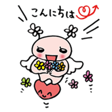 Happy angel bonze (^^)/ for work part1 sticker #15673571
