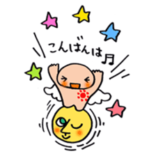 Happy angel bonze (^^)/ for work part1 sticker #15673572