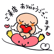 Happy angel bonze (^^)/ for work part1 sticker #15673573