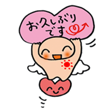 Happy angel bonze (^^)/ for work part1 sticker #15673578