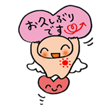 Happy angel bonze (^^)/ for work part1 sticker #15673578