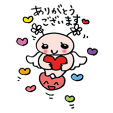 Happy angel bonze (^^)/ for work part1 sticker #15673579