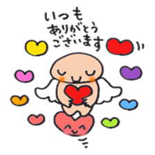 Happy angel bonze (^^)/ for work part1 sticker #15673580