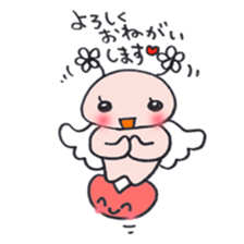 Happy angel bonze (^^)/ for work part1 sticker #15673582