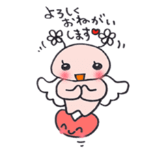 Happy angel bonze (^^)/ for work part1 sticker #15673582