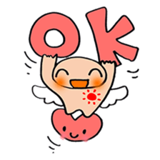 Happy angel bonze (^^)/ for work part1 sticker #15673590