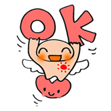 Happy angel bonze (^^)/ for work part1 sticker #15673590